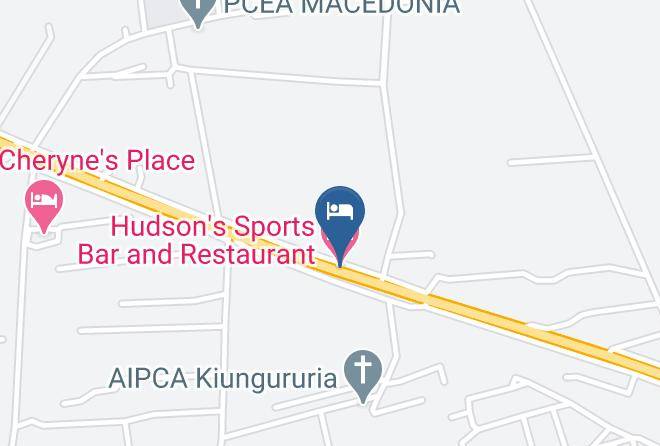 Nakuru - Hudson's Sports Bar And Restaurant Maps