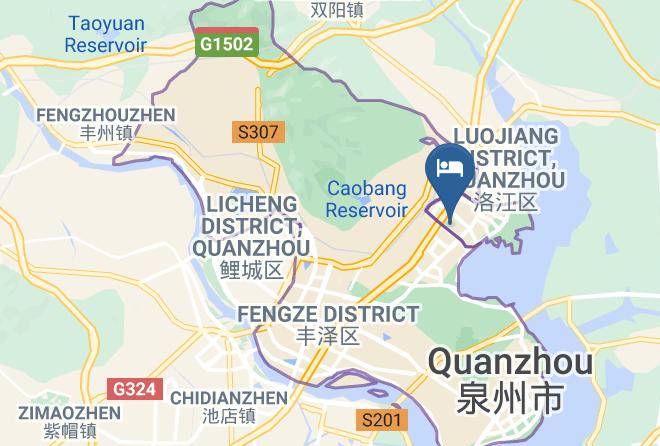 Quanzhou - Hudu Commercial Hotel Maps