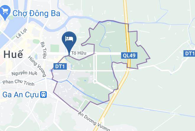 Hue Crown Boutique Hotel Map