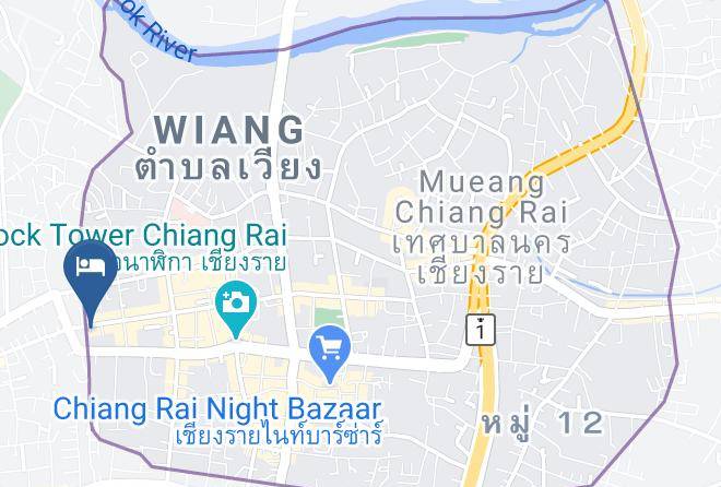 Mueang Chiang Rai District - Huen Chan Thip Maps