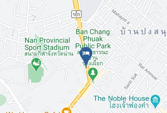 Amphoe Mueang Nan - Huen Chang Puek Hotel Maps