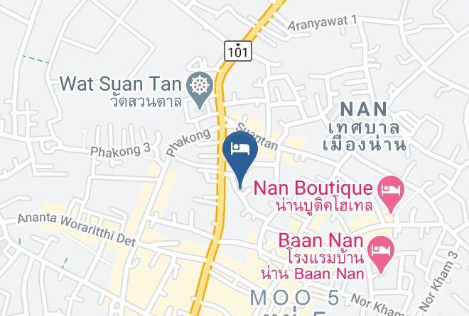 Amphoe Mueang Nan - Huen Nan Nidhra Maps