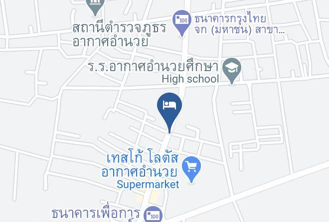 Amphoe Akat Amnuai - Huen Yo Resort Maps