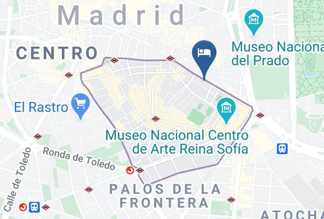 Madrid - Huespedes Ibias Maps