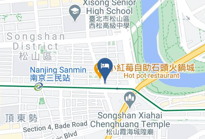 Songshan District - Huey An Hotel Maps