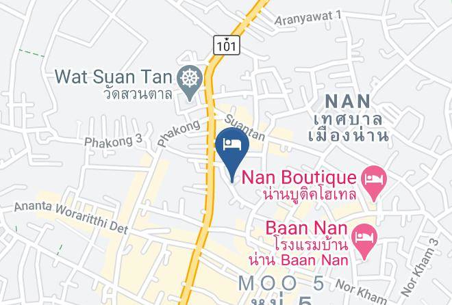 Amphoe Mueang Nan - Hug Nan Hotel Maps