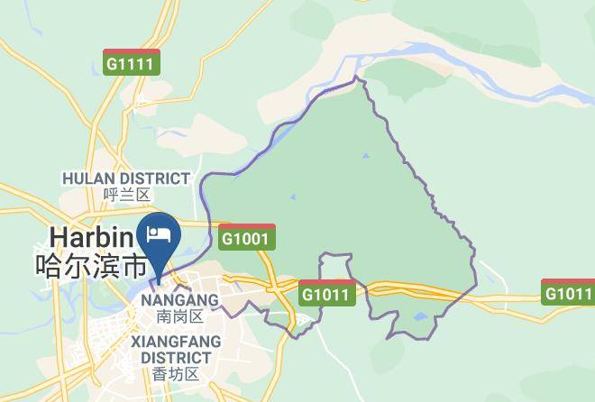 Harbin - Hui Hua Gong Theme Hotel Maps