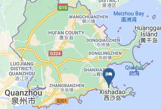 Quanzhou - Huian Chongwu Straits Hotel Quanzhou Maps