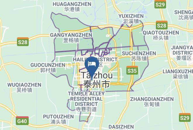 Taizhou - Huibinlou Yongtai Hotel Maps