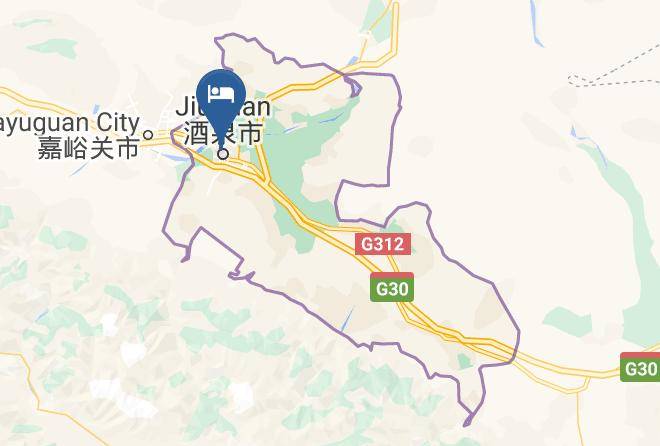 Jiuquan - Huicheng Hotel Maps