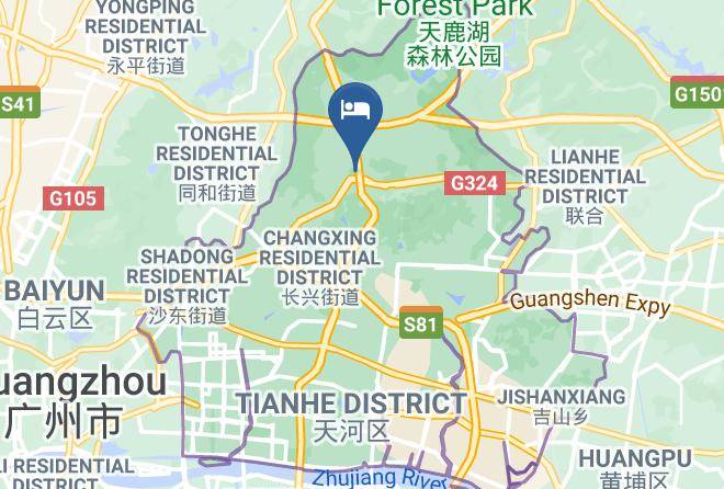 Guangzhou - Huidong Holiday Hotel Maps