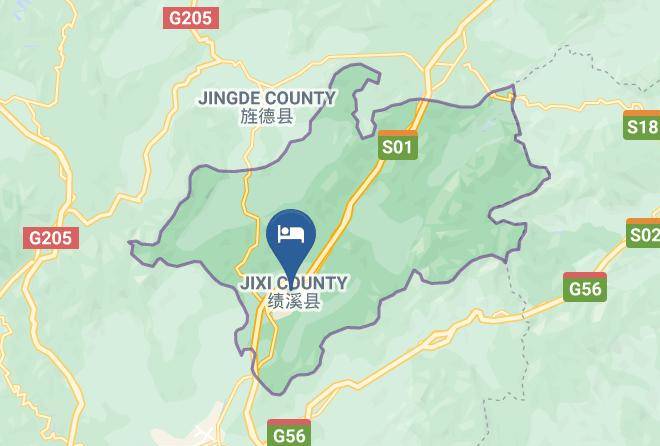 Huidu Business Hotel Map