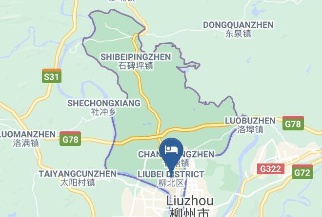 Liuzhou - Huifeng International Hotel Maps