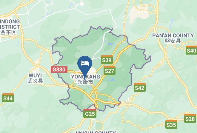 Jinhua - Huihe Hotel Maps