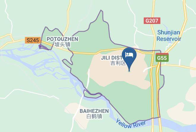 Luoyang - Huikang Hotel Maps