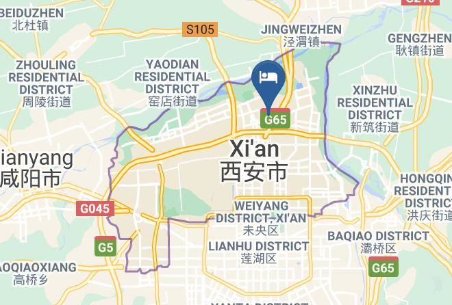 Xi An - Huike Hotel Maps