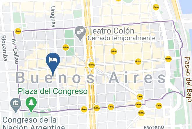 San Nicolas - Huinid Obelisco Hotel Maps