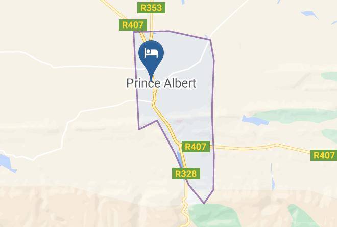 Central Karoo - Huis Adriaann Prince Albert Maps