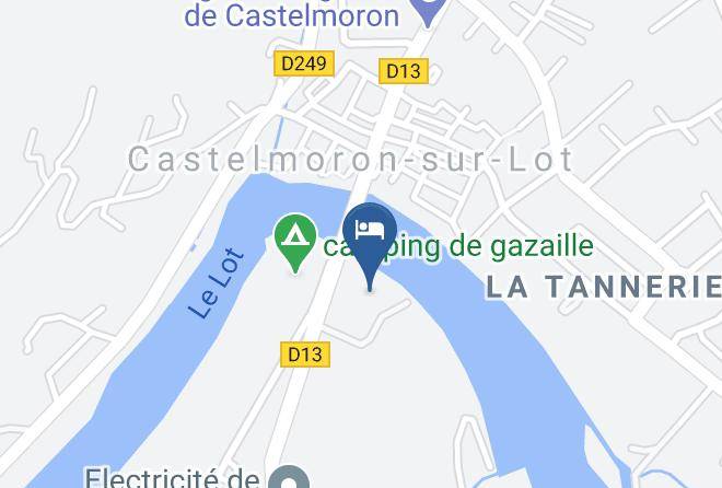 Lot Et Garonne - Huis Delot Maps