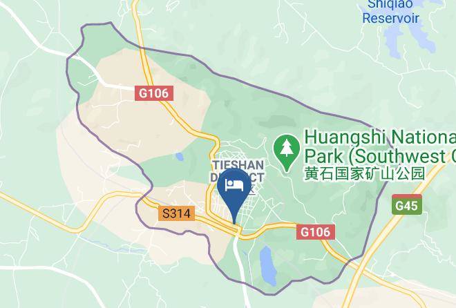 Huangshi - Huisheng Hotel Maps