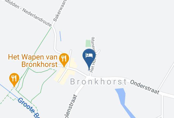 Bronckhorst - Huisje Aan 't Hof Maps