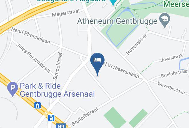 East Flanders - Huisje Kakelbont Maps