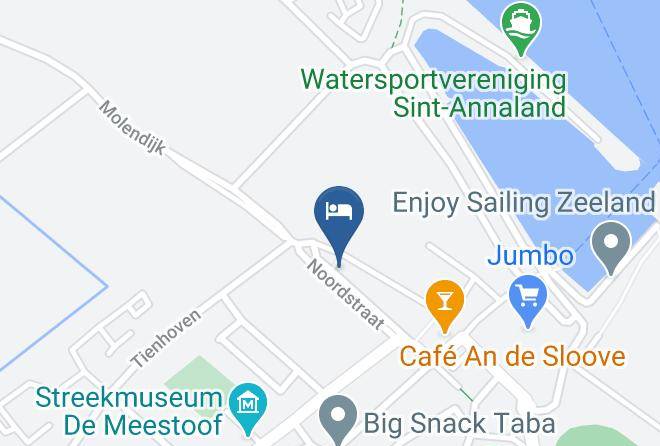 Gemeente Tholen - Huisje Vogelenzang Zeeland Maps