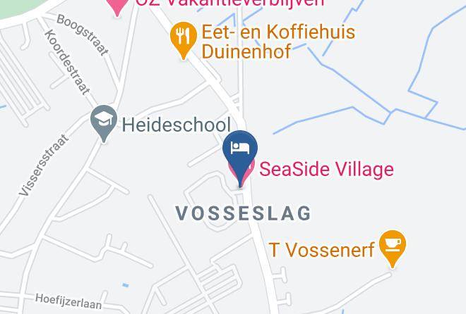 West Flanders - Huisjes Aan Zee Maps
