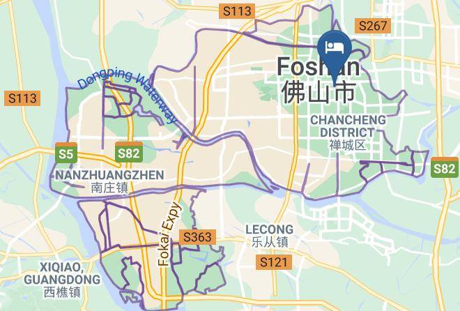 Foshan - Huite Business Hotel Maps