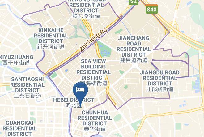 Hebei District - Huizhong Hotel Tianjin Maps