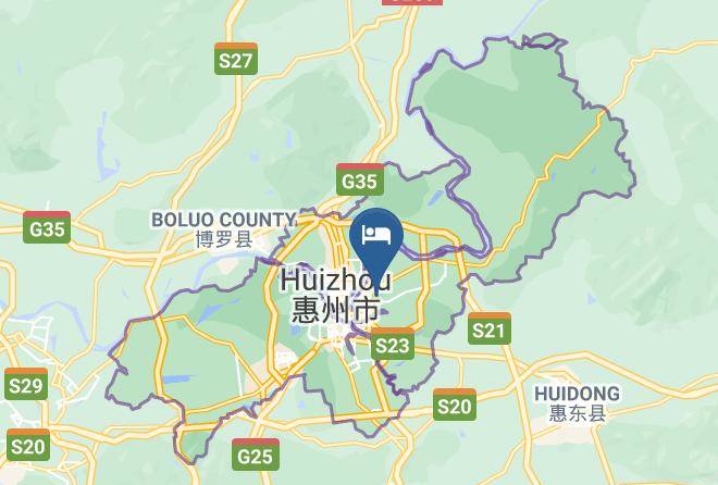 Huizhou Beiyuan Business Hotel Map