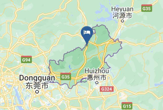 Huizhou Guanshan Linquan Valley Holiday Resort Map
