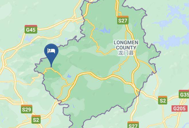 Huizhou Nankunshan Crosswaters Ecology & Spa Map
