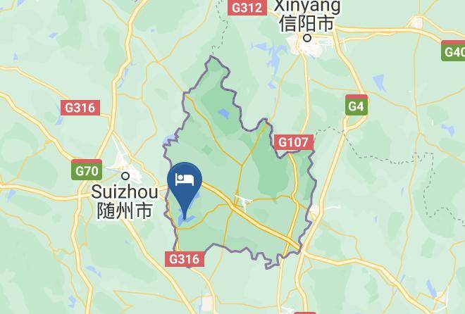 Suizhou - Hujie Shuipo Liangshan Resort Maps