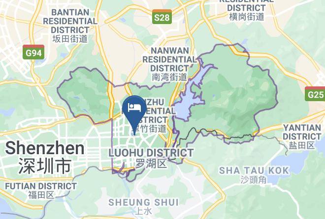 Shenzhen - Hujing Hostel Maps