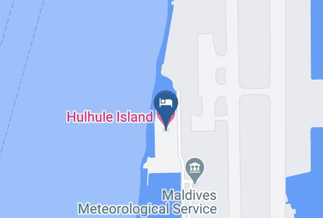 North Male - Hulhule Island Hotel Maps