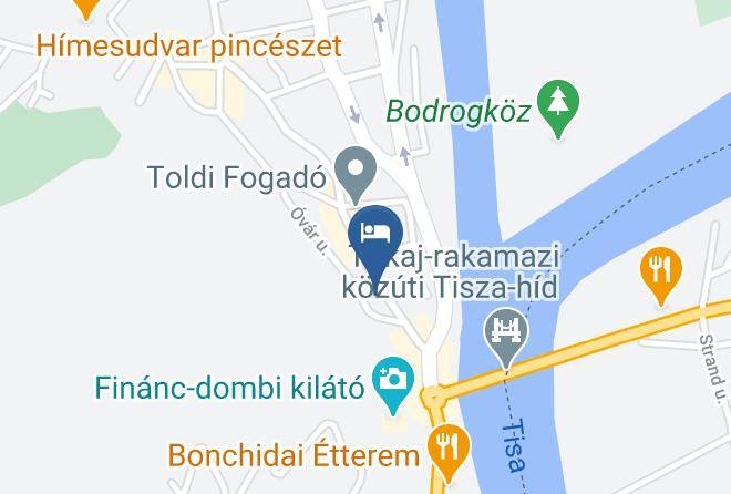Tokaj - Huli Panzio Maps