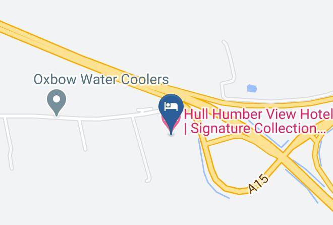 East Riding Of Yorkshire - Hull Humber View Hotel Signature Collection By Best Western Maps