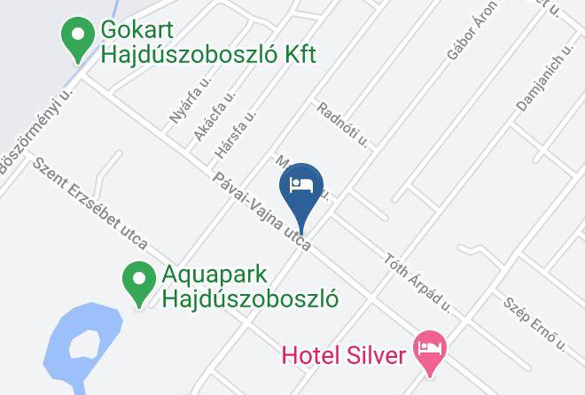 Hajduszoboszlo - Hullam Panzio Maps