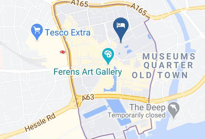 Kingston Upon Hull - Hullidays King's And Queens Maps
