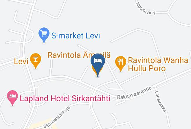 Kittila - Hullu Poro Maps