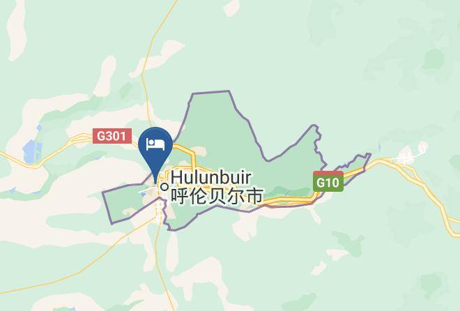 Hulun Buir - Hulun Buir Tianzhi Hotel Hailar Maps