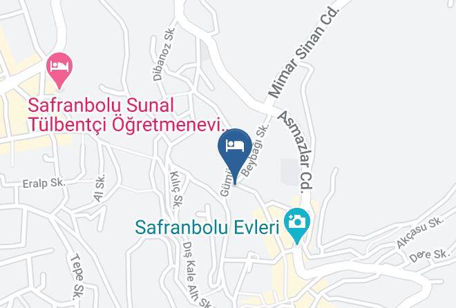 Huma Hatun Konaklari Map