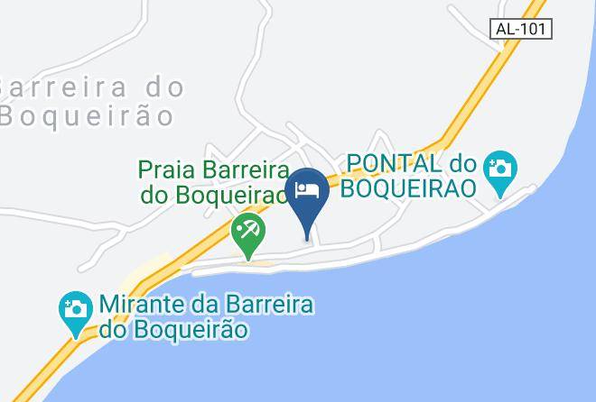 Japaratinga - Humaita Pousada Maps