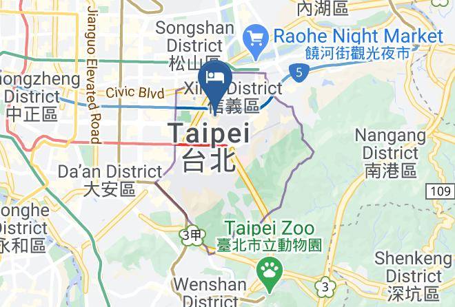 Xinyi District - Humble House Hotel Maps