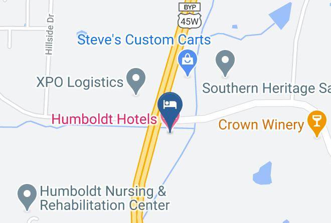 Gibson - Humboldt Hotels Maps