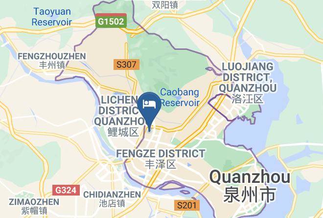 Quanzhou - Humei Star Boutique Hotel Maps