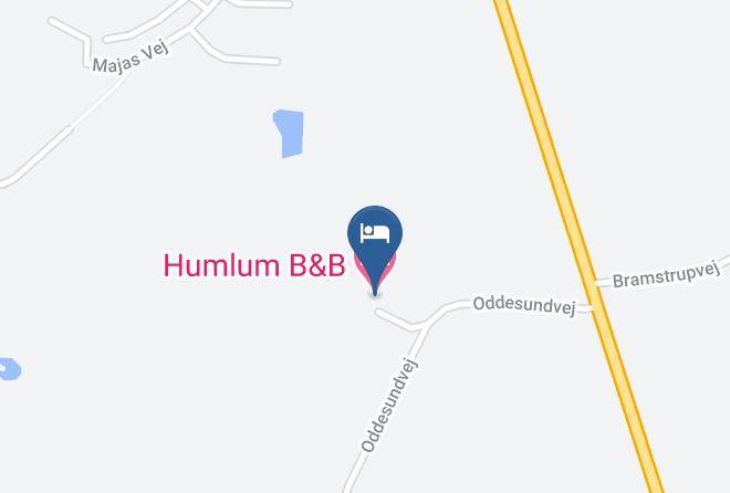Struer - Humlum B&b Maps