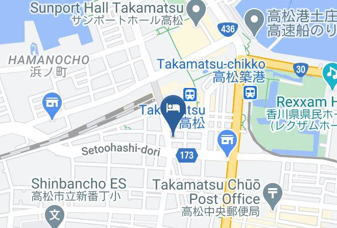 Takamatsu City - New Gekkouen Maps