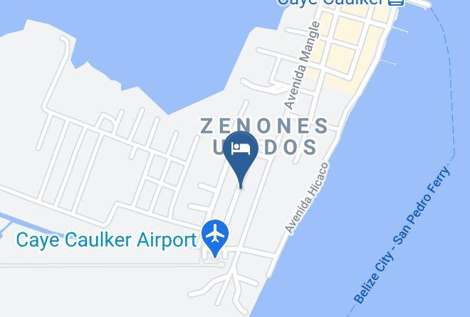 Belize - Hummingbird Cabins Maps